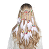 Bohemian Hippie Dream Catcher Peacock Feather Headband