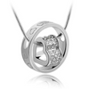 Forever Heart Pendant-White Gold (Ships from USA)