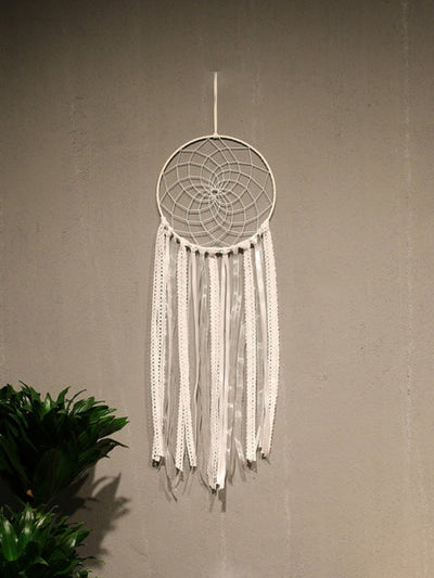 Nordic Large Flower Dream Catcher White Wedding  Decoration Room Decor Baby Kids Girls Christmaroom Decoration Gift