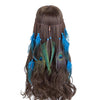 Bohemian Hippie Dream Catcher Peacock Feather Headband