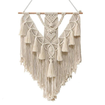 Hand-woven Pendant Macrame Wall Hanging Boho Woven Tapestry Bohemian Crafts Room Decoration Gorgeous Tapestry For Home Decor