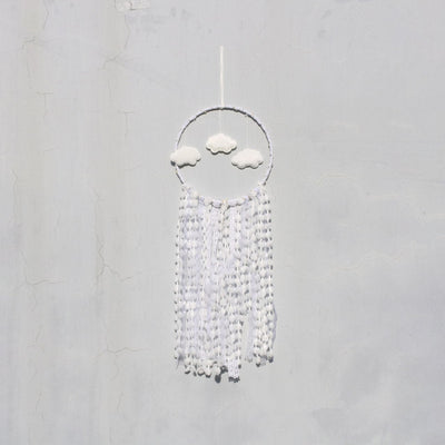 Nordic Large Flower Dream Catcher White Wedding  Decoration Room Decor Baby Kids Girls Christmaroom Decoration Gift