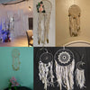 Nordic Large Flower Dream Catcher White Wedding  Decoration Room Decor Baby Kids Girls Christmaroom Decoration Gift