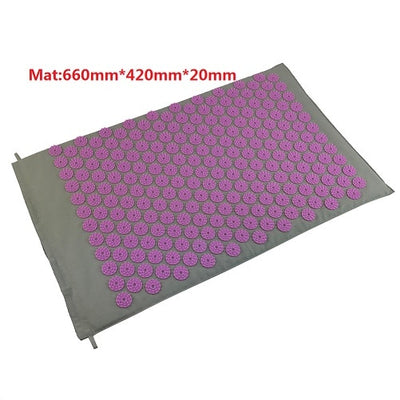 Acupuncture Massager Mat with Pillow