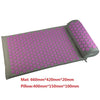 Acupuncture Massager Mat with Pillow