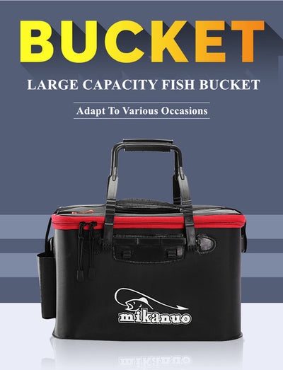 Portable Collapsible EVA Fishing Bucket