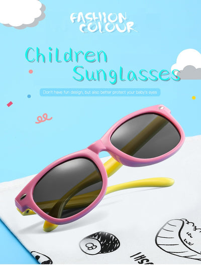 Unbreakable Foldable Polarized Kids Sunglasses