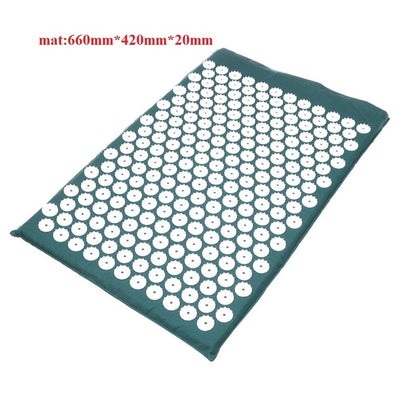 Acupuncture Massager Mat with Pillow