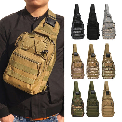 Tactical Shoulder Bag 600D Military Backpack Camouflage Molle Bag