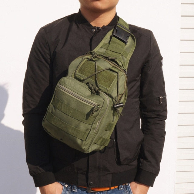 Tactical Shoulder Bag 600D Military Backpack Camouflage Molle Bag