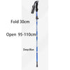 Outdoor Fold Trekking Poles Walking Stick