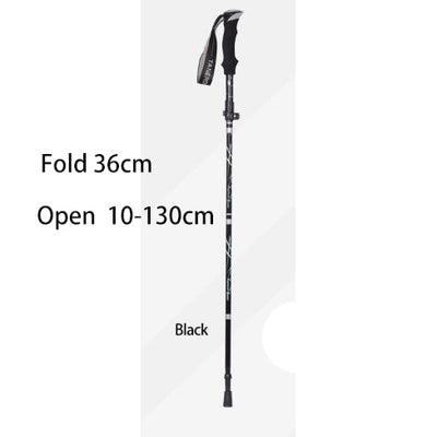 Outdoor Fold Trekking Poles Walking Stick