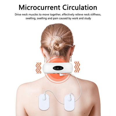 Pain Relieving Electric Neck Relaxation Machine with 6 Pulse Back Power Control Modes