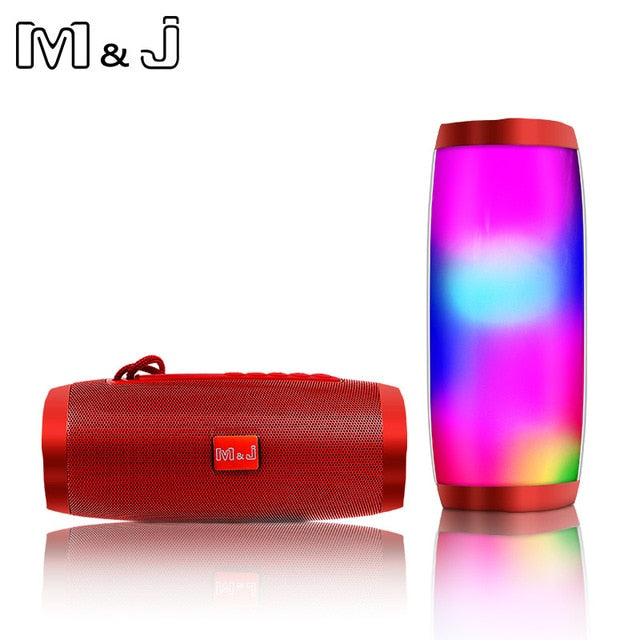 Wireless Bluetooth Speaker LED Portable