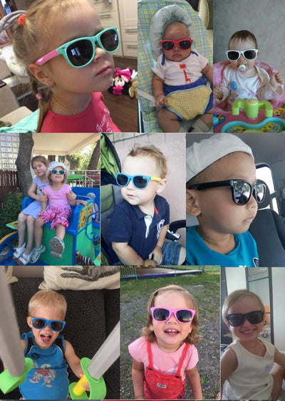 Unbreakable Foldable Polarized Kids Sunglasses