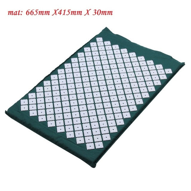 Acupuncture Massager Mat with Pillow