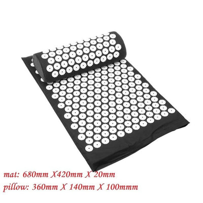 Acupuncture Massager Mat with Pillow