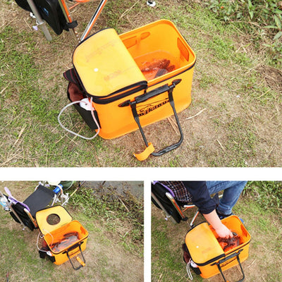 Portable Collapsible EVA Fishing Bucket